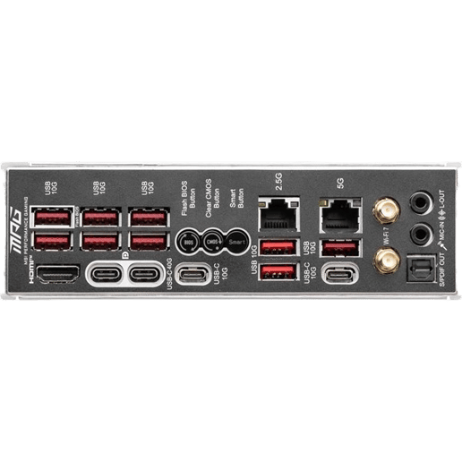 MSI MPG X870E CARBON WIFI ATX Motherboard for AMD Socket AM5 CPUs